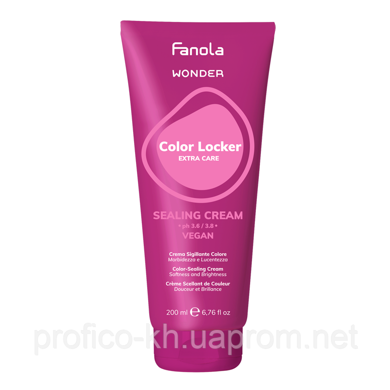 Крем ущільнюючий, що відновлює структуру фарбованого волосся Color Locker Wonder, 200 мл. Fanola Крем ущільнюючий, що відновлює структуру фарбованого волосся Color Locker Wonder, 200 мл. Fanola