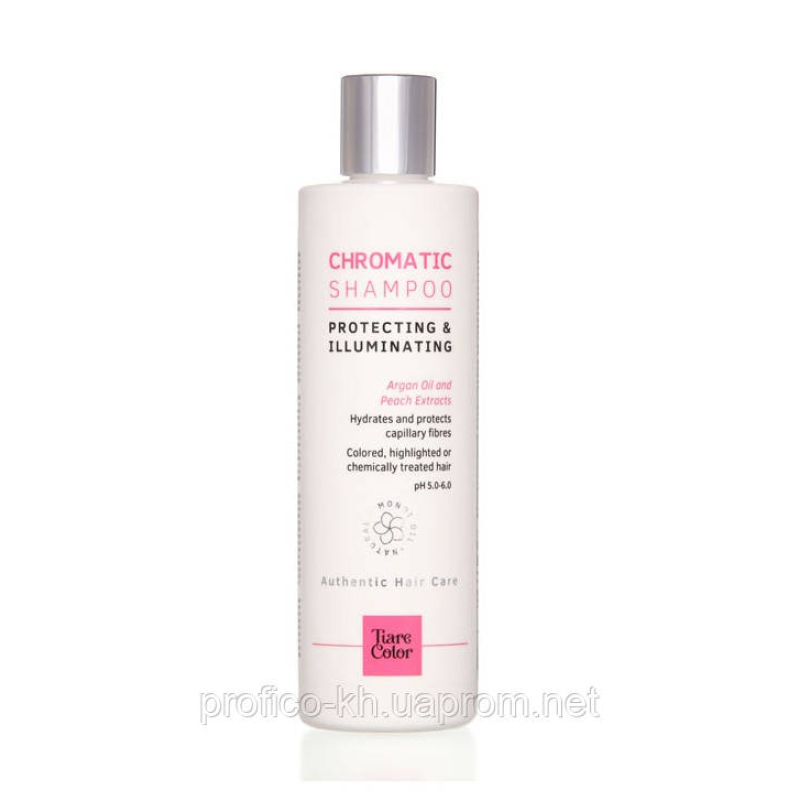 CHROMATIC SHAMPOO Шампунь захист і блиск фарбованого волосся. 300 мл. Tiare Color