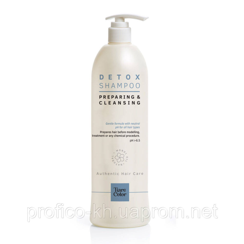DETOX SHAMPOO Шампунь попереднього очищення. 1000 мл. Tiare Color