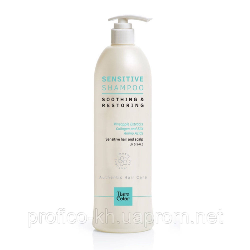 SENSITIVE SHAMPOO для чутливої шкіри голови. 1000 мл. Tiare Color