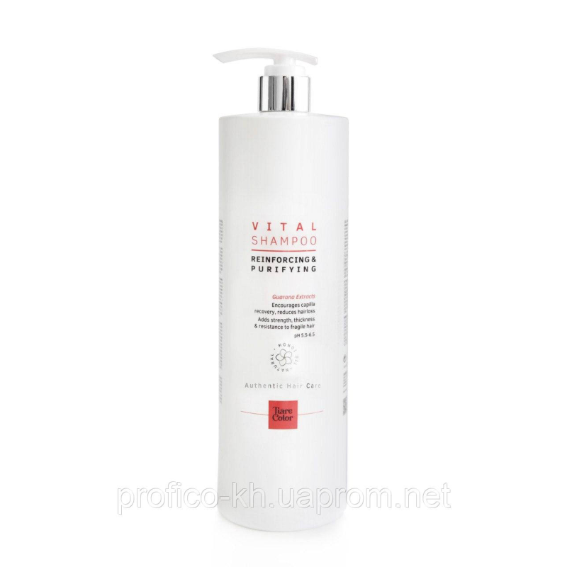 VITAL SHAMPOO зміцнення та зростання волосся, проти випадіння. 1000 мл. Tiare Color