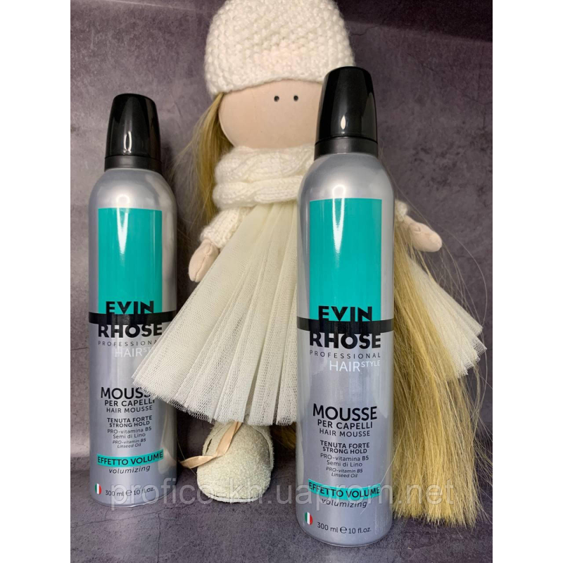 EVINRHOSE Мус для об“єму волосся 300 ML NEW TEYA EVINRHOSE Мус для об“єму волосся 300 ML NEW TEYA