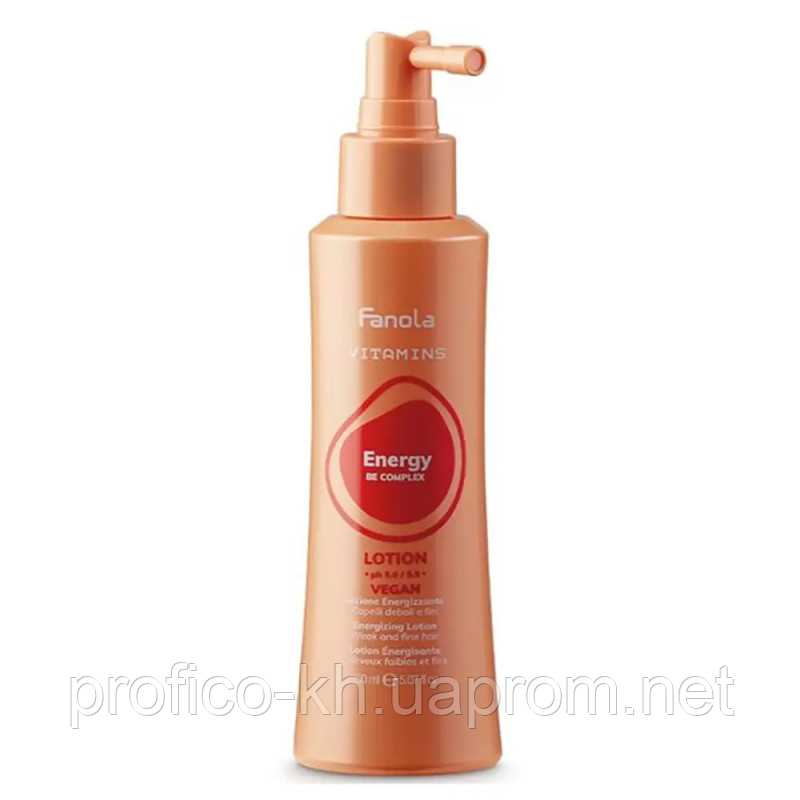 Лосьйон проти випадіння волосся Energy Fanola Vitamins,150ml