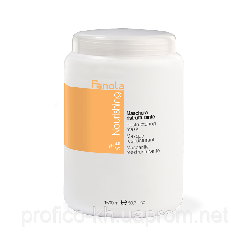 Маска для сухого волосся Nourishing Fanola,1500ml Маска для сухого волосся Nourishing Fanola,1500ml