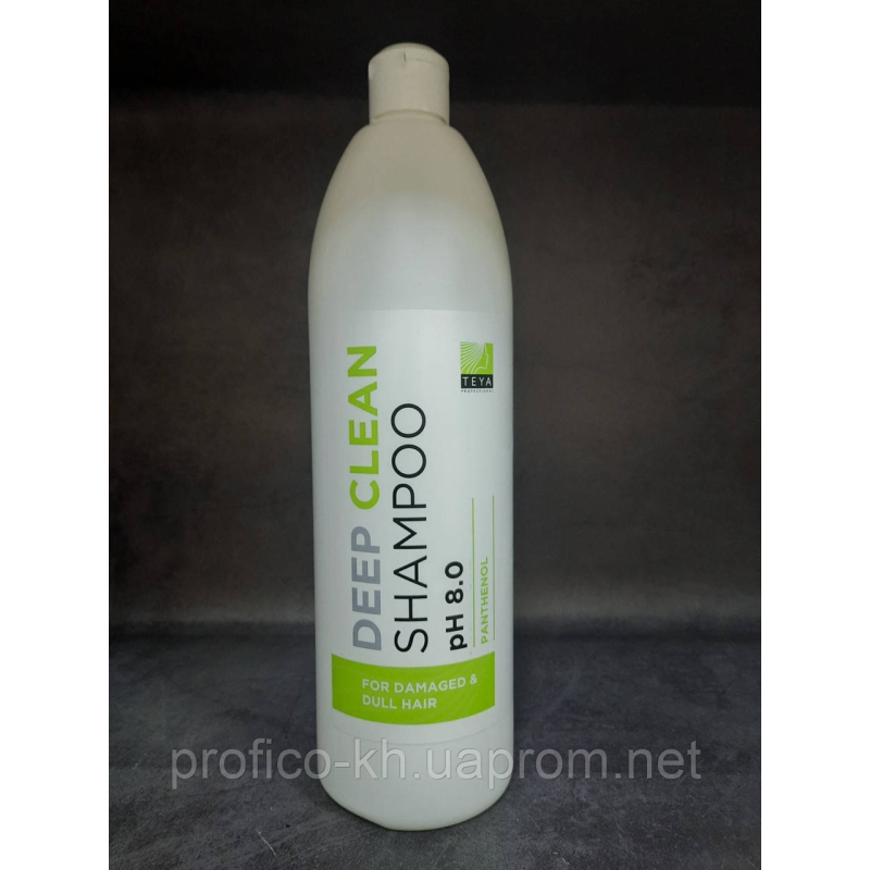 DEEP CLEAN pH 8.0 Шампунь для глибокого очищення TEYA 1000 мл DEEP CLEAN pH 8.0 Шампунь для глибокого очищення TEYA 1000 мл