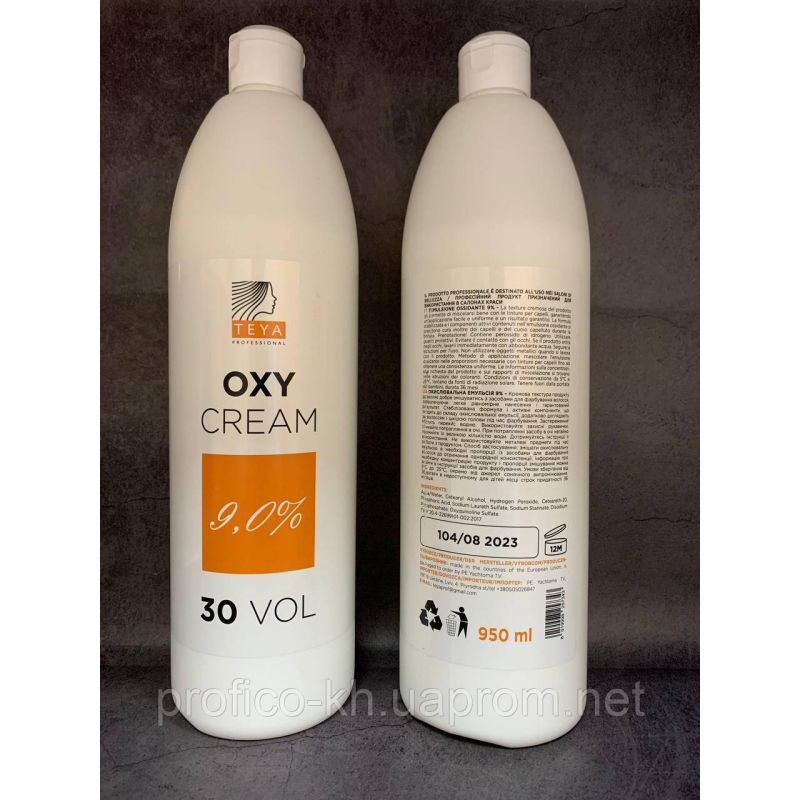 TEYA OxiCream 30 vol 9 % 950 ml TEYA OxiCream 30 vol 9 % 950 ml