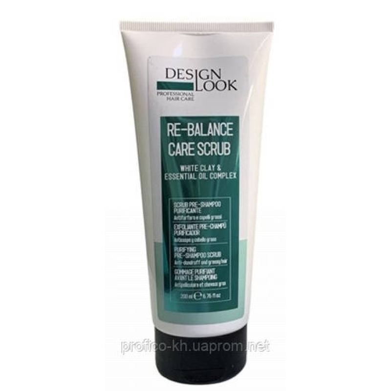 Пілінг для шкіри голови RE-BALANCE CARE 200 мл. Design look