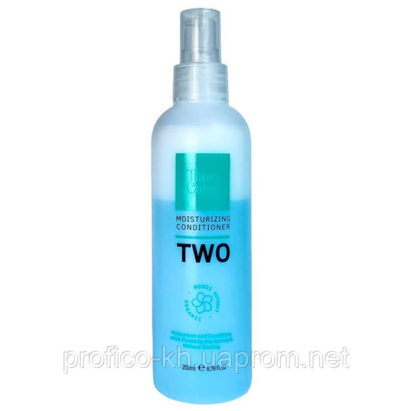 Двофазний спрей з кератином та екстр. квітів тіаре Moisturizing Conditioner TWO, 200 мл. Tiare Color