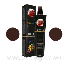 Шоколадний Тонуючий фарбник прямої дії без аміаку і окислювача LUXOR Professional 100 мл