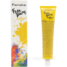 Фарба прямої дії Fanola Free Paint Flash Yellow спалах жовтого 60 мл