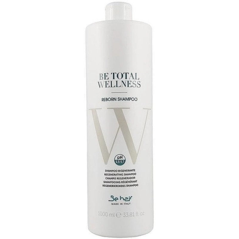 Регенерувальний шампунь для волосся Reborn Shampoo 1000 мл. Be Hair  BE TOTAL WELLNESS