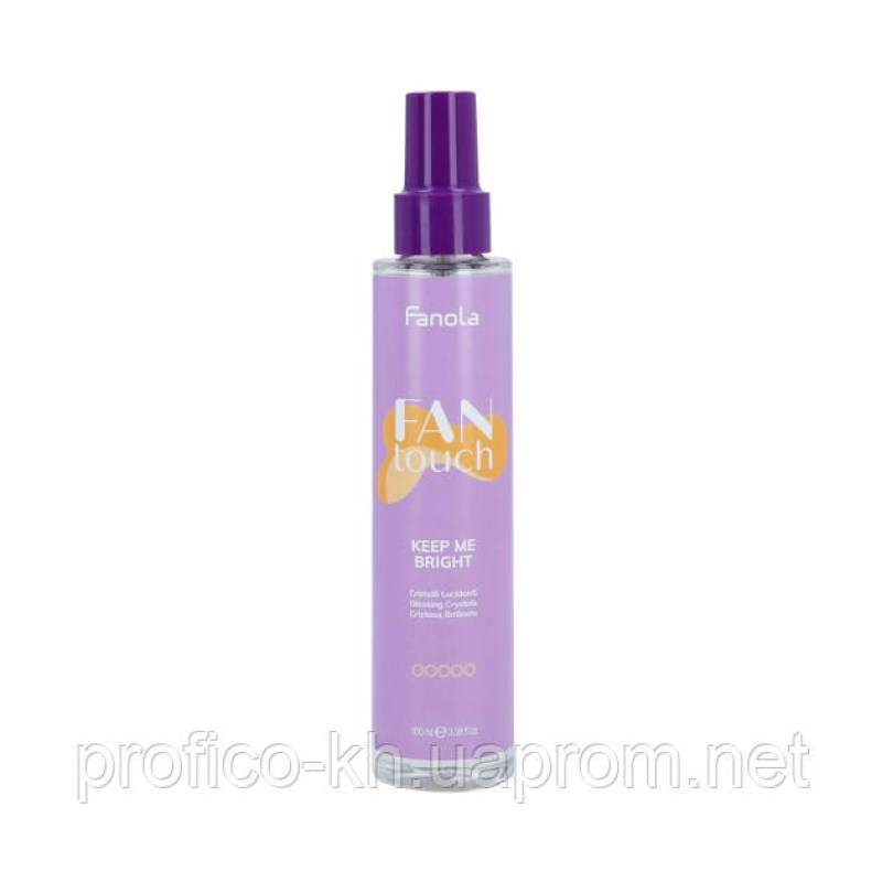 FANTOUCH Keep me bright Рідкі кристали для блиску 100 мл Fanola