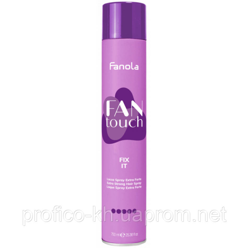 FANTOUCH Fix It Extra Strong Спрей екстрасильної фіксації 750 мл Fanola