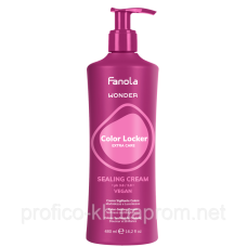 Крем ущільнюючий, що відновлює структуру фарбованого волосся Color Locker Wonder, 480 мл. Fanola