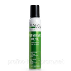 Мус реконструюючий з коллагеном і олією какао REPAIR CARE 200 ml Design Look