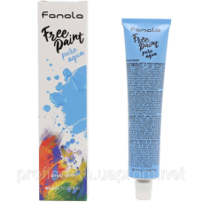 Фарба прямої дії Fanola Free Paint Pure Aqua чиста вода 60 мл
