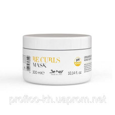 Маска для в'юнкого волосся 300 мл Be hair BE CURLS (жовта)