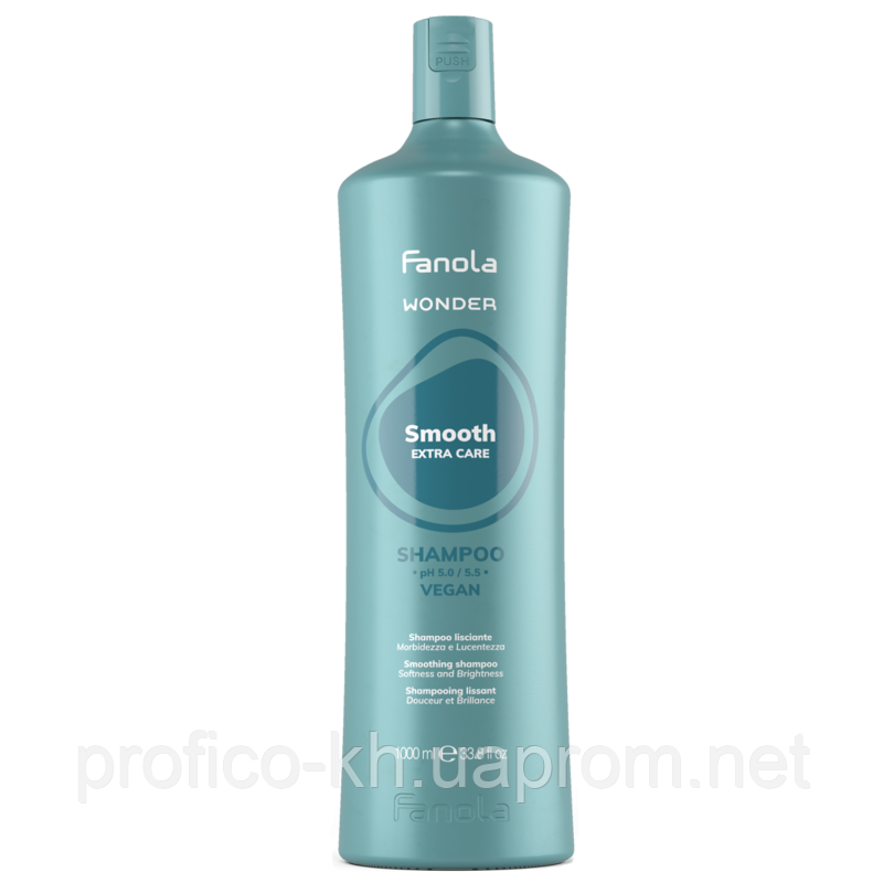 Шампунь випрямляючий Smooth Care Wonder Fanola,1000ml