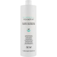 Ущільнюючий  шампунь з мінералами, 1000 мл. Be hair BE MINERAL